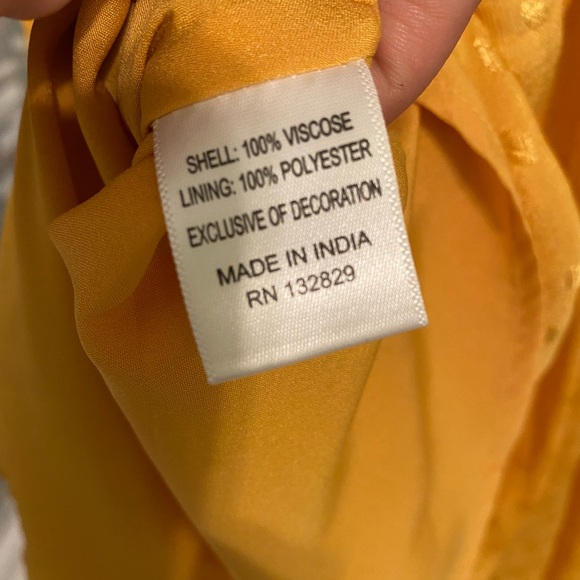 Tularosa Gianna Dress in Mustard - Picture 4 of 8